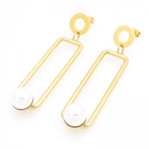 SS Gold-Plating Earring - KE122938-TLA