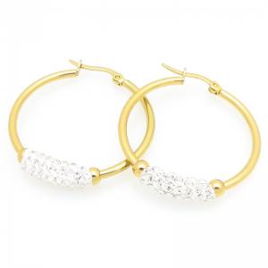 SS Gold-Plating Earring - KE122946-TLA