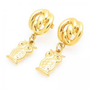 SS Gold-Plating Earring - KE122949-TLA