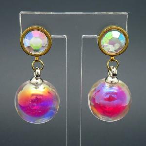 SS Gold-Plating Earring - KE122953-TLA