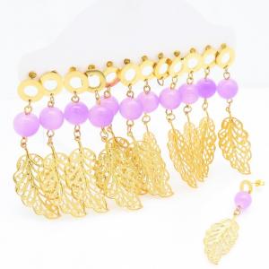 SS Gold-Plating Earring - KE122961-TLA