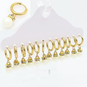 SS Gold-Plating Earring - KE122966-TLA
