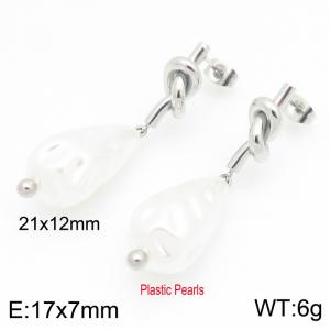 Stainless Steel Earring - KE123072-Z