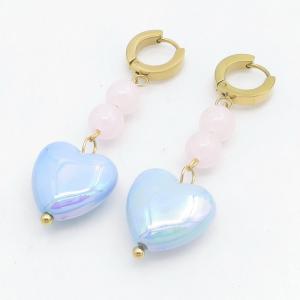 SS Gold-Plating Earring - KE123782-SP