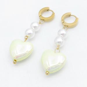 SS Gold-Plating Earring - KE123783-SP