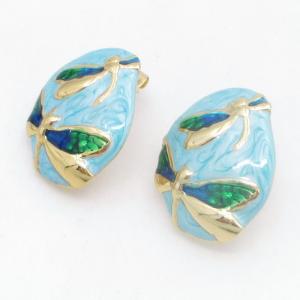 SS Gold-Plating Earring - KE123796-SP