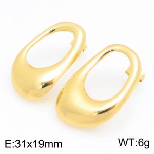 SS Gold-Plating Earring - KE134238-SP