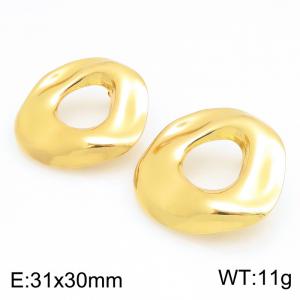 SS Gold-Plating Earring - KE134239-SP