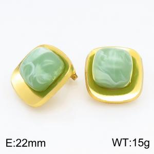 SS Gold-Plating Earring - KE134570-SP