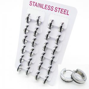 Stainless Steel Black-plating Earring - KE134911-XY