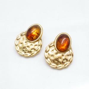 SS Gold-Plating Earring - KE135359-HM
