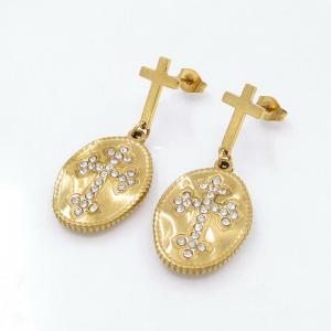 SS Gold-Plating Earring - KE135478-HM