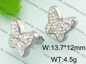 Stainless Steel Earring - KE27226-Z