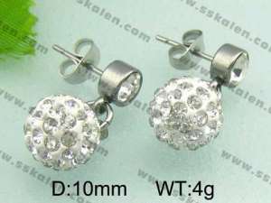 Stainless Steel Earring - KE30574-Z