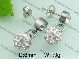 Stainless Steel Earring - KE30578-Z