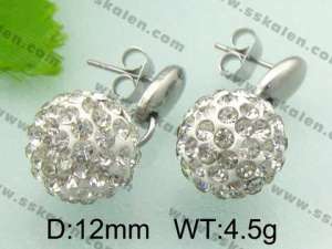 Stainless Steel Earring - KE32166-Z