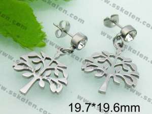 Stainless Steel Earring - KE33509-Z