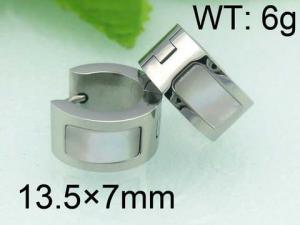 Stainless Steel Earring - KE34602-WM