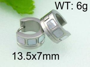 Stainless Steel Earring - KE35235-WM