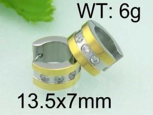 SS Gold-Plating Earring - KE35444-THX