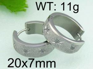 Stainless Steel Earring - KE36852-THX