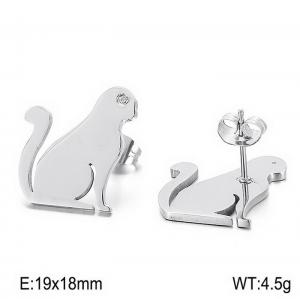 Stainless Steel Earring - KE42157-K