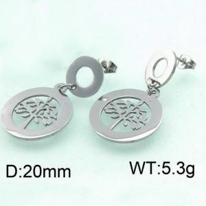 Stainless Steel Earring - KE42935-Z