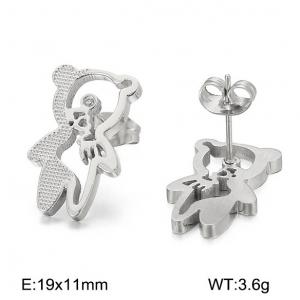 Stainless Steel Earring - KE43095-D