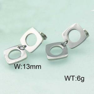 Stainless Steel Earring - KE43136-Z