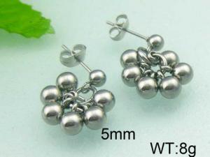 Stainless Steel Earring - KE43186-Z