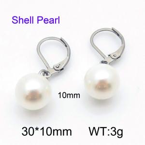 Stainless Steel Earring - KE44016-Z