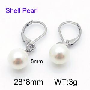 Stainless Steel Earring - KE44024-Z