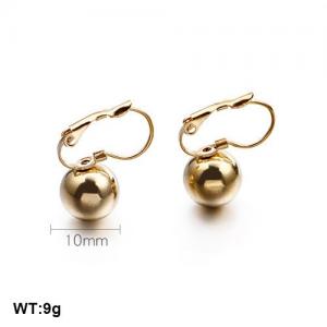 SS Gold-Plating Earring - KE47737-Z