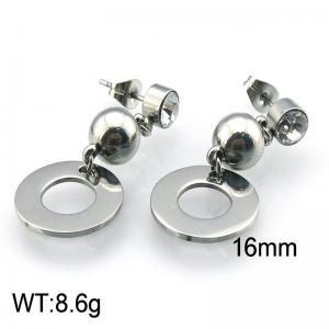 Stainless Steel Earring - KE49694-Z