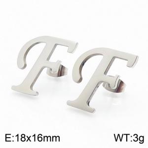 Stainless Steel Earring - KE49857-K