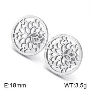 Stainless Steel Earring - KE50163-K