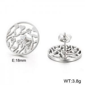 Stainless Steel Earring - KE50864-K