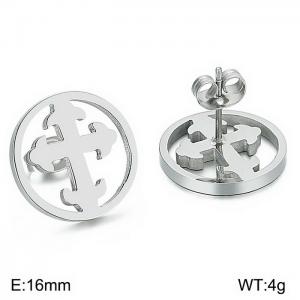 Stainless Steel Earring - KE50969-K