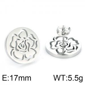 Stainless Steel Earring - KE54556-K