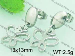 Stainless Steel Earring - KE59116-Z