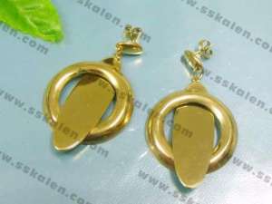 SS Gold-Plating Earring - KE59688-KC