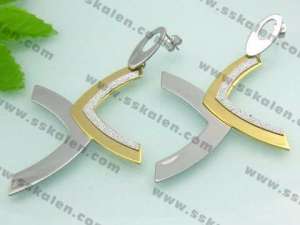 SS Gold-Plating Earring - KE59730-KC