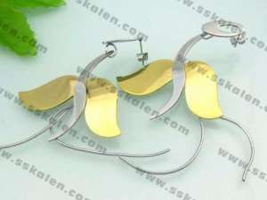 SS Gold-Plating Earring - KE59733-KC