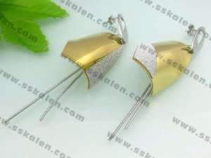 SS Gold-Plating Earring - KE59759-KC