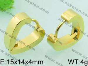 SS Gold-Plating Earring - KE60170-TSC