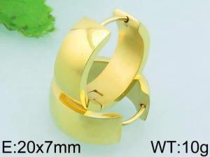 SS Gold-Plating Earring - KE60196-WM