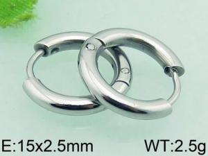 Stainless Steel Earring - KE60269-WM