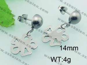 Stainless Steel Earring - KE60326-Z