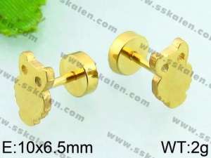 SS Gold-Plating Earring - KE61489-TSC