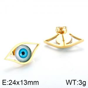 SS Gold-Plating Earring - KE61722-K